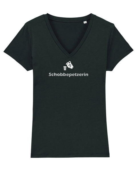 Frauen T-Shirt "Schobbepetzerin"